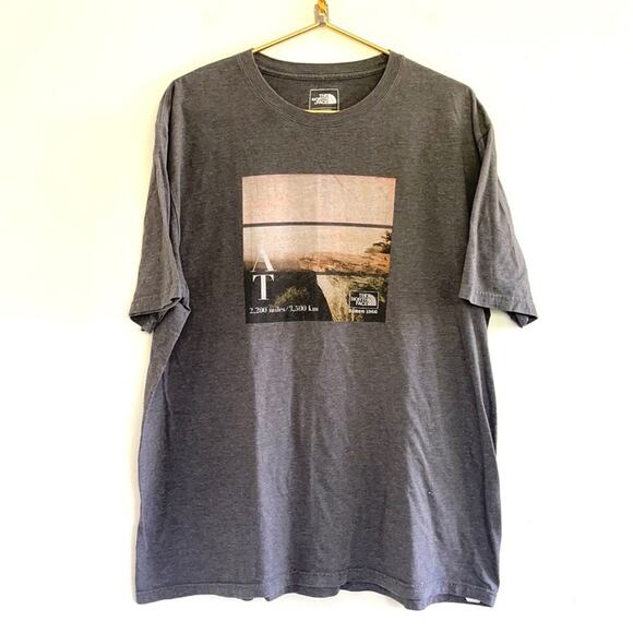 THE NORTH FACE mens short sleeves size XXL t-shirt gray - Picture 1 of 4